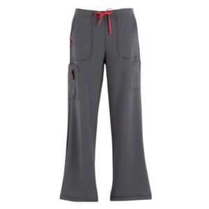 Carhartt Force Cross-Flex Women's Utility Boot Cut Scrub Pants Grey Size L
